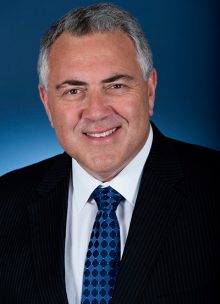Hon. Joe Hockey. DFAT HOM. Official Portrait.  Canberra 14 Janua